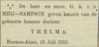 Geboorteavertentie, Leeuwarder courant, 31-07-1919