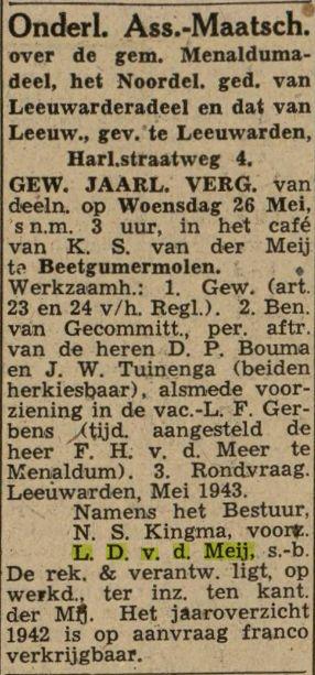 Friesche courant, 22-05-1943