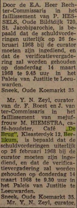 Leeuwarder courant, 10-02-1968
