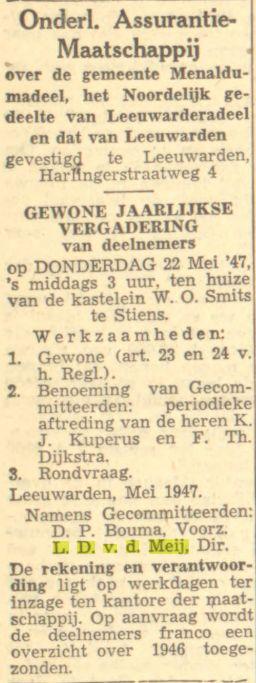 Leeuwarder courant, 14-05-1947