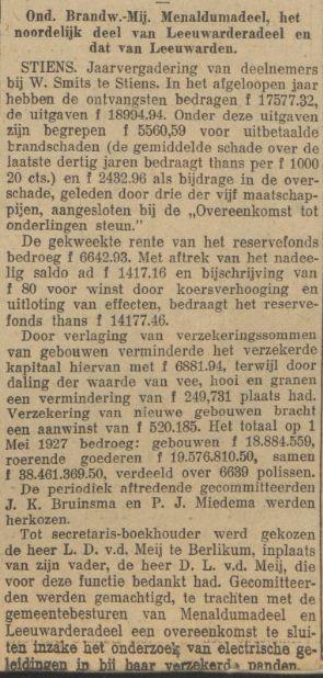 Nieuwsblad van Friesland, 03-06-1927