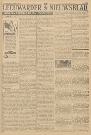 Leeuwarder nieuwsblad, 30-03-1929
