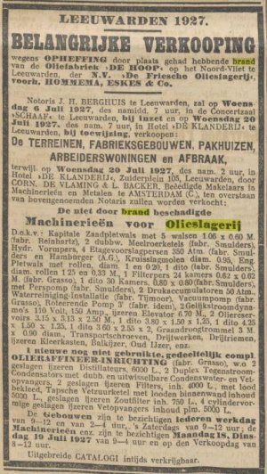 Nieuwsblad van het Noorden, 05-07-1927