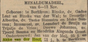 Nieuwsblad van Friesland, 16-11-1915