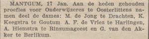 Nieuwsblad van Friesland, 19-01-1910