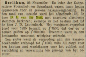 Leeuwarder courant, 26-11-1924