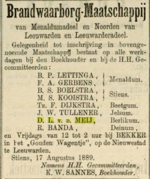 Leeuwarder courant, 19-08-1889