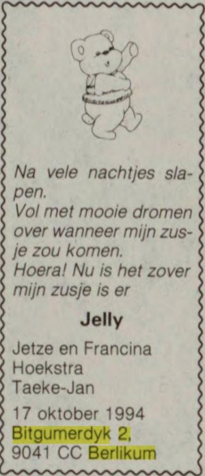 Leeuwarder courant, 22-10-1994