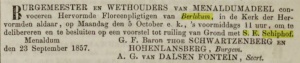 Leeuwarder courant, 25-09-1857