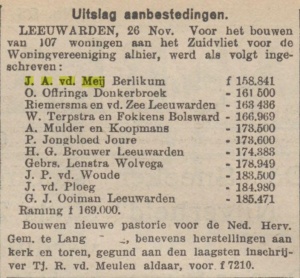 Nieuwsblad van Friesland, 27-11-1909