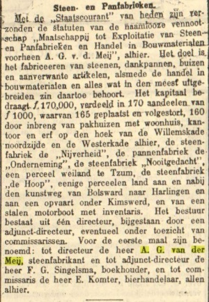Leeuwarder courant, 07-05-1913