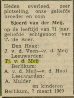 Leeuwarder courant, 09-03-1960