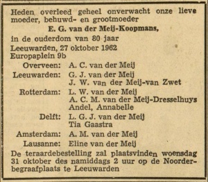 Leeuwarder courant, 29-10-1962