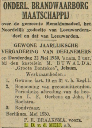 Leeuwarder courant, 17-05-1930