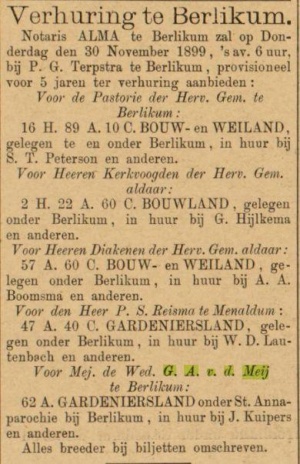 Leeuwarder courant, 24-11-1899