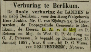 Leeuwarder courant, 08-01-1887