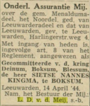 Friesche courant, 17-04-1944
