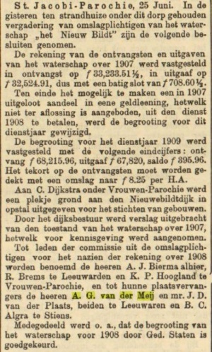 Leeuwarder courant, 27-06-1908