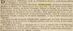 Leeuwarder courant, 13-09-1806
