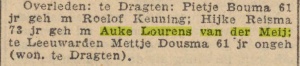 Leeuwarder nieuwsblad, 08-01-1927