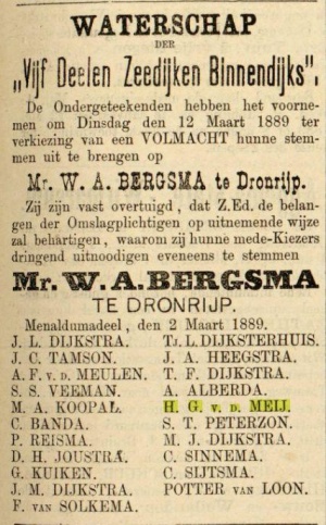 Leeuwarder courant, 05-03-1889
