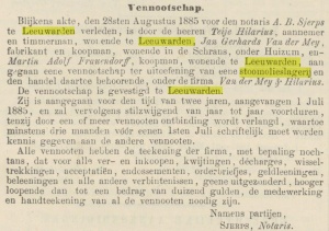 Nederlandsche staatscourant, 31-08-1885