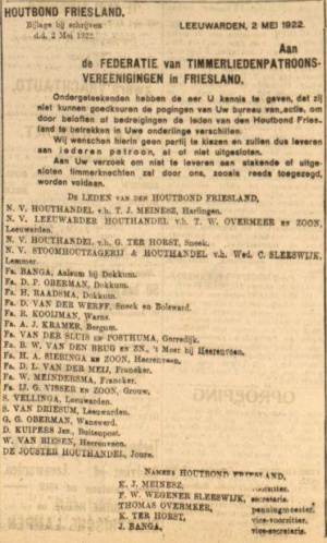 Leeuwarder courant, 04-05-1922