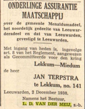 Leeuwarder courant, 02-12-1938