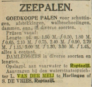 Advertentie, Leeuwarder nieuwsblad, 01-07-1930