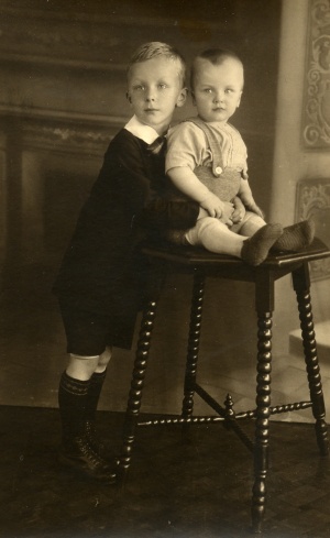 Kinderen Klaas en Auke, 1 september 1928