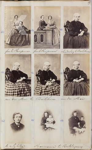 Eduard Fuchs fotoalbum blad 19