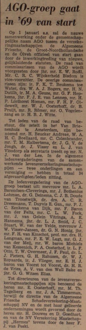 Leeuwarder courant van 27-12-1968