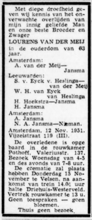 De Telegraaf, 14-11-1951