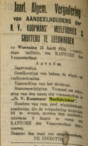 Leeuwarder courant, 02-04-1924